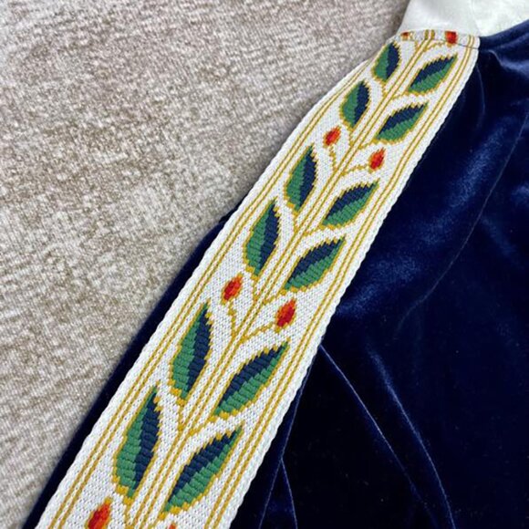 Casablanca Laurel Velour Track Jacket - Picture 5 of 9